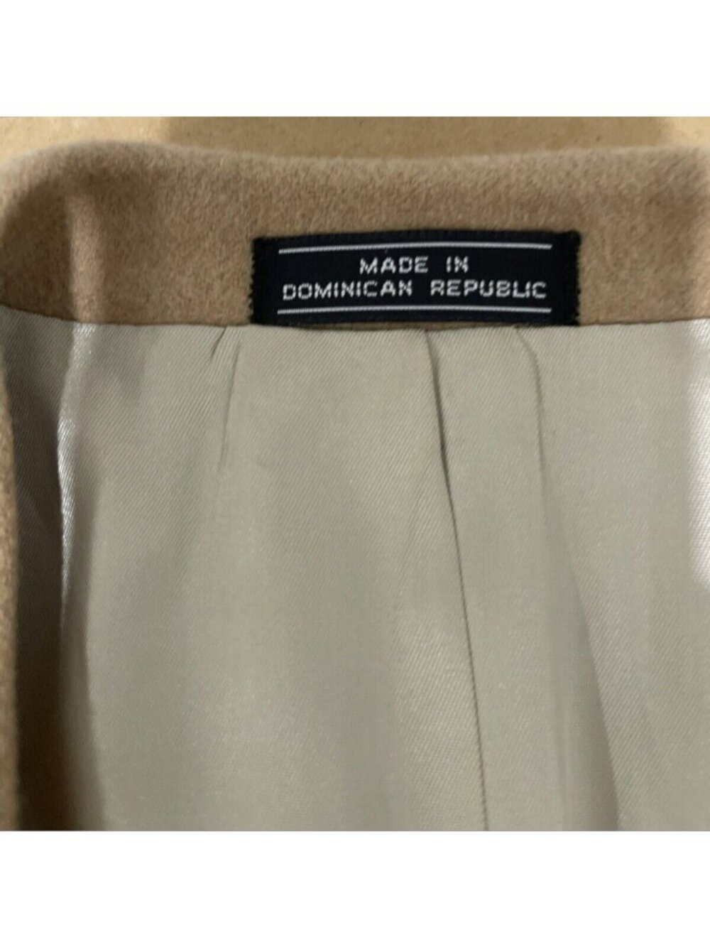 Club Room Mens 100% Camel Hair Blazer Macy's Vintage USA Made Vintage Size 42 - Picture 5 of 12